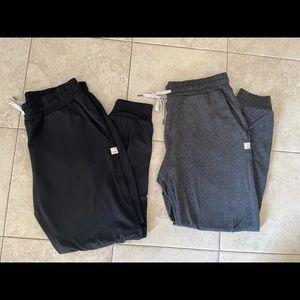 2 pairs of Vuori Joggers